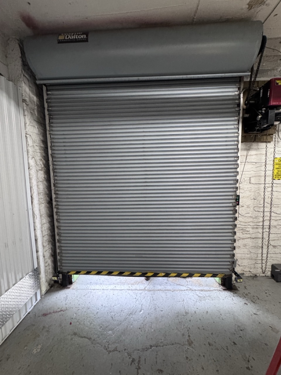 After — commercial door project